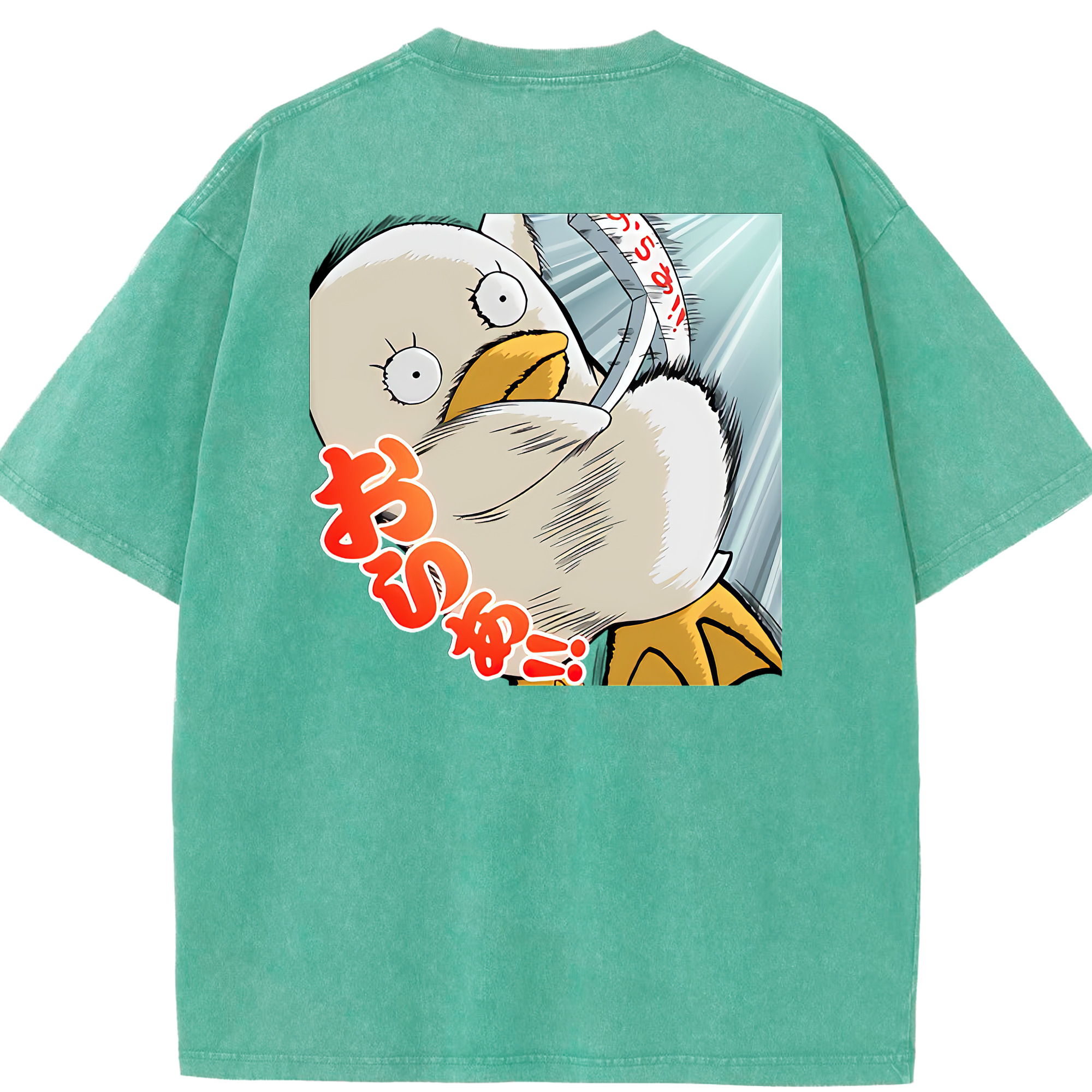 （画像用） ぎんたま 坂田銀時（さかたぎんとき） 神楽 志村新八（しむら しんぱち） GINTAMA Sakata Gintoki Kagura Shimura Shinpachi 綿100% ヴィンテージ風 半袖Tシャツ（背面プリント）